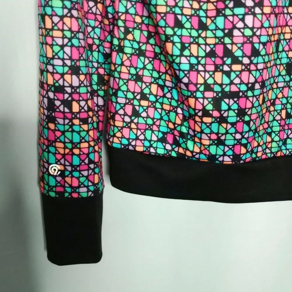 Champion C9 Performnce Running Jacket Athletic Lghtwt Zip Coat Youth Girls Large